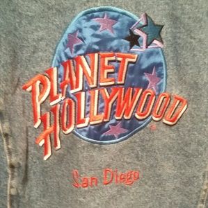 Authentic Planet Hollywood Jean Jacket